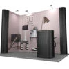 2m X 3m Exhibition Stand L Shape Linked Pop Up Stands -XL Displays 2m20X203m20Linked20Pop20Up20Stands20L Shaped