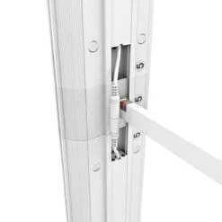 FABRILUX® 2x1 LED Fabric Lightbox L-Shape Exhibition Stand Kit 7 -XL Displays 2x1 LED Backlit Fabric Exhibition Stand Lightbox Frame Connections