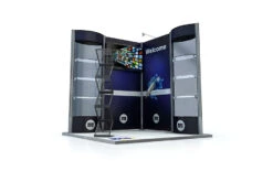 2m X 2m Centro Display System L-Shape