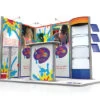 2m X 3m Centro Exhibition Stand L-Shape -XL Displays 2x3m Centro Exhibition Stand 81256 zoom
