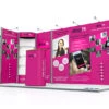 2m X 4m L-Shape Centro Stand