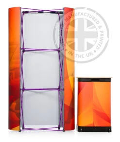 3x1 Pop Up Display Stand Kit -XL Displays 3x1 Pop Up Stand Back of Pop Up Displays frame