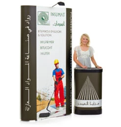 3x1 Pop Up Stand Including Frame Graphics Portable Carry Case And Spotlight -XL Displays 3x1 Pop Up Stands XL Displays UK 19634 zoom