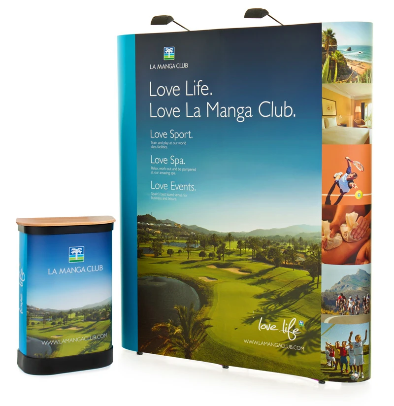 3x2 Straight Pop Up Stand 3 3x2 Straight Pop Up Stand