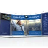 3m X 4m Centro Display System -XL Displays 3x4m Curved Centro Exhibition Stand 07516 zoom