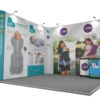 4m X 4m L-Shaped Pop Up XL Jumbo Pop Up Display Stand -XL Displays 4m20x204m20L Shaped20Linked20Pop20Up20Exhibition20Stand