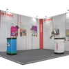 4m X 5m Linked XL Jumbo Pop Up Exhibition Backwall -XL Displays 4m20x205m20Linked20Jumbo20Pop20Up20Exhibition20Stand