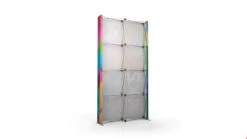 4x2 XL Jumbo Fabric Pop Up Stand -XL Displays 4x2 Jumbo Fabric Pop Up Stand With Printed Fabric Graphics Back View