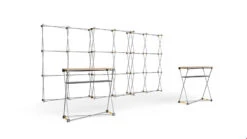 5m Stretch Fabric Exhibition Display Stand -XL Displays 5m Pop Up Walls Lightweight Aluminium Pop Up Frame With Velcro