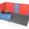 Modulate™ 5m X 3m Stretch Fabric Exhibition Stand -XL Displays 5m x 3m Stretch Fabric Exhibition Stand XL Displays