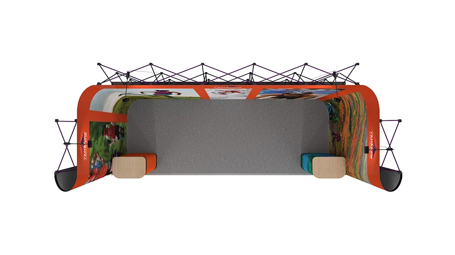 5m X 2m U-Shaped Pop Up Exhibition Stand Backwall 5 5m X 2m U-Shaped Pop Up Exhibition Stand Backwall - Image 3