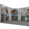 5m X 5m XL Jumbo Pop Up Backwall Exhibition Stand