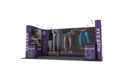 U-Shaped Linked Pop Up Stand 5m X 3m -XL Displays 5m x 3m U Shaped Linked Pop Up Stand 28750 zoom