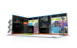 5m X 3m L-Shape Centro Display System