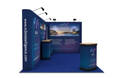 5m X 3m L-Shaped Linked Pop Up Stand -XL Displays 5x3m L Shaped Linked Pop Up Stand Left Front 26974 zoom