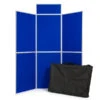 6 Panel Folding Display Board Including Header And Carry Bag -XL Displays 6 panel folding display boards with bag XLDisplays UK 10032 zoom