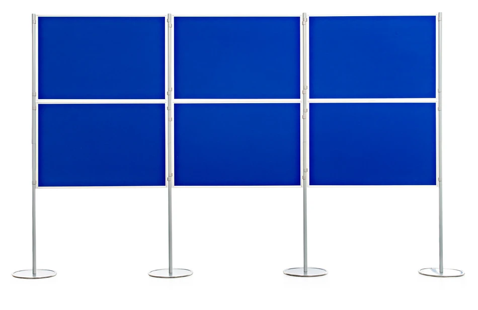 Pinnable 6 Panel And Pole Modular Display Boards - Image 6