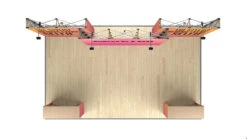 5m Tension Fabric Exhibition Stand Display -XL Displays 6m Modular Exhibition Stands Backdrop