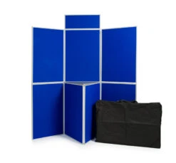 7 Panel Folding Display Board Inc. Header Shelf And Carry Bag -XL Displays 7 panel folding display boards kit with bag header shelf XLDisplays UK 59647 zoom