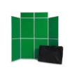 8 Panel Folding Display Board Inc. Header And Carry Bag -XL Displays 8 panel folding display boards Green bag XLDisplays UK 68728 zoom