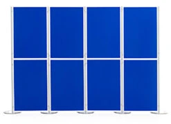 Aluminium 8 Panel And Pole Modular Display Board System -XL Displays 8 Panel Pole Display Boards Freestanding Exhibition Large Display Boards Modular UK 60092 zoom