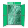 Heavy Duty Printed Graphic 8 Panel Display Boards -XL Displays 8 panel Heavy Duty Display Board QuinceGreen 77789 zoom