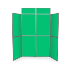 Heavy Duty Fabric 8 Panel Display Boards