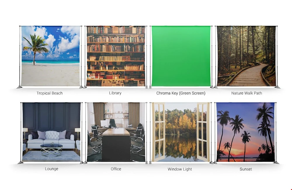 Video Conference Meeting Printed Backdrop 7 Video Conference Meeting Printed Backdrop - Image 5