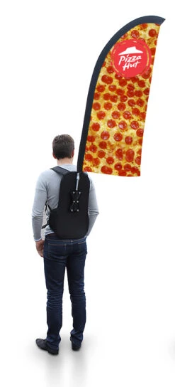 Backpack Flags -XL Displays Backpack Flag Feather 65802 zoom