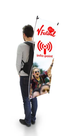 Backpack Flags -XL Displays Backpack Flag XBanner2 05505 zoom