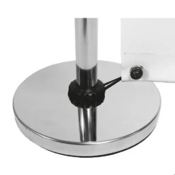 Budget Adfresco® Cafe Barrier System 4 Banners -XL Displays Budget Adfresco Cafe Barrier Silver With Bungee Connector