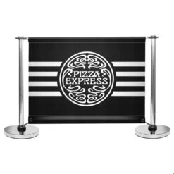 Budget Adfresco® Cafe Barrier System 1 Banner