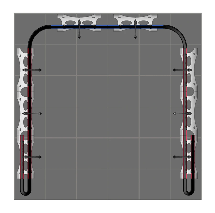 Twist Flexible Display Stand 3m X 3m U-Shaped - Image 2