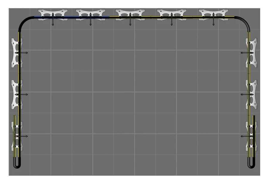 Twist Flexible Display Stand 6m X 4m U-Shaped - Image 2