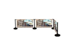 Cafe Banner Standard Printed 3 Banners