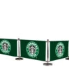 Cafe Barrier System Deluxe 3 Banners -XL Displays Cafe Barrier System Deluxe Kit 3 04430 zoom