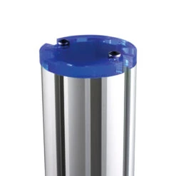 Centro 2 Straight Modular Display -XL Displays Centro Display Stand Blue Acrylic 01235 zoom