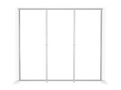 2m X 3m Centro Exhibition Stand L-Shape -XL Displays Centro Display Stand Framework Rails 85577 zoom