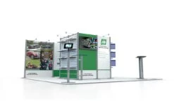 5m X 5m Modular Centro Display Island