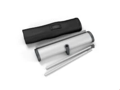 Retractable Sneeze Guard Protective Counter Screen -XL Displays Clear Roller Banner Hardware Retractable Sneeze Guard Protective Counter Screens XL