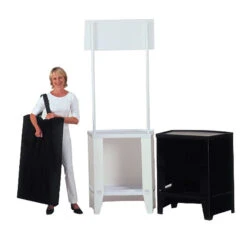 Demo Center Promotional Counter -XL Displays Demo Center Back View 19251 zoom