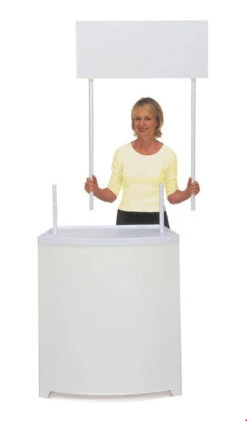 Demo Center Promotional Counter -XL Displays Demo Center Counter Header Assembly 52333 zoom