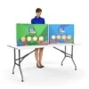 Desktop Fabric Display Pop Up -XL Displays Desktop Stretch Fabric Display Pop Up Stand 1