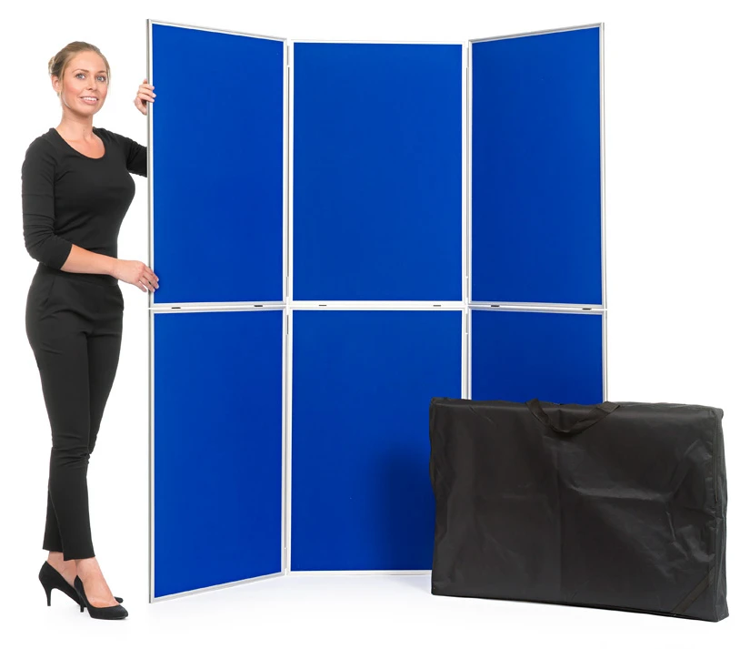 6 Panel Display Board With Aluminium Frame