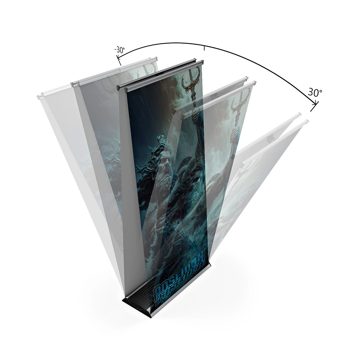 POSEIDON® Double Sided Outdoor Roller Banner 12 POSEIDON® Double Sided Outdoor Roller Banner - Image 10
