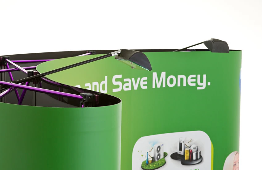 3x3 Double Sided Straight Pop Up Stand 12 3x3 Double Sided Straight Pop Up Stand - Image 10