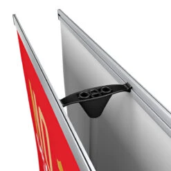 ENVOY® TWIN Double Sided Roller Banner -XL Displays ENVOY Double Sided Roller Banner Twin Snap Rail 1
