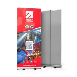 ENVOY® Roller Banner And Pop Up Counter Starter Exhibition Stand -XL Displays ENVOY Roller Banner