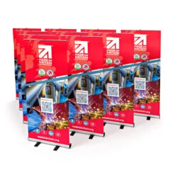ENVOY® Roller Banner Exhibition Bundle Packs 18 ENVOY® Roller Banner Exhibition Bundle Packs -XL Displays ENVOY Roller Banner Exhibition Bundle 10 Pack Pull Up Banners