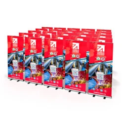 ENVOY® Roller Banner Exhibition Bundle Packs 19 ENVOY® Roller Banner Exhibition Bundle Packs -XL Displays ENVOY Roller Banner Exhibition Bundle Pack Of 25 Pull Up Banners